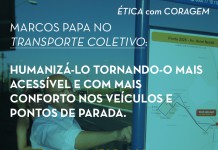Marcos Papa no Transporte Coletivo