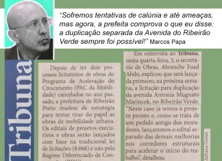 Papa e a duplicação no Ribeirão Verde: a verdade veio à tona