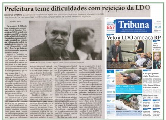 Sobre a rejeição da LDO 2017