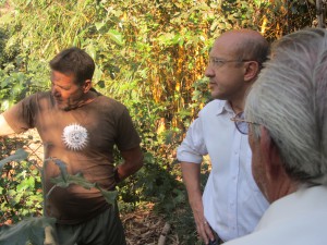 Visita à Lagoa do Saibro com moradores da região