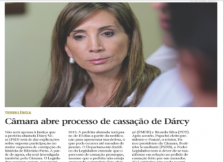 Câmara aprova processo de cassação de Dárcy Vera
