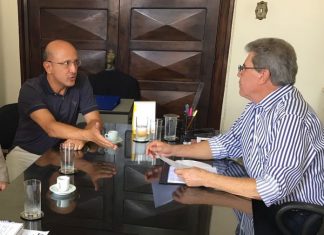 Papa se reúne com Secretário da Casa Civil para discutir sobre o veto ao Plano Municipal de Saneamento