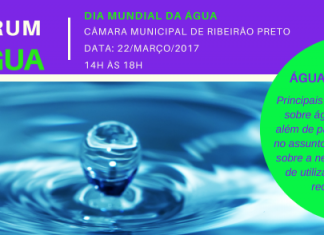 Programação do I Fórum da Água