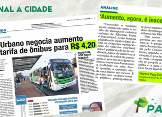 Marcos Papa considera aumento de tarifa de ônibus ‘inaceitável’