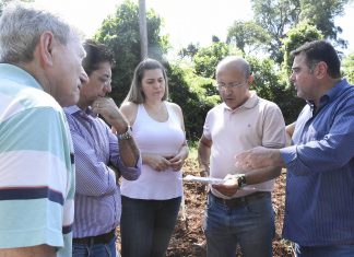 Marcos Papa participa de vistoria na Mata de Santa Tereza