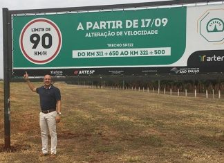 Redução de velocidade zera acidentes fatais no Anel Viário