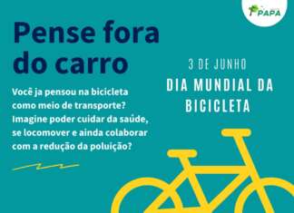Rede cicloviária interligada, mobilidade sustentável já!