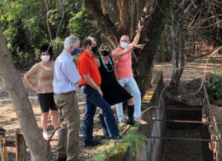Por solução para problema antigo, Papa e equipe da Infra visitam Lagoas
