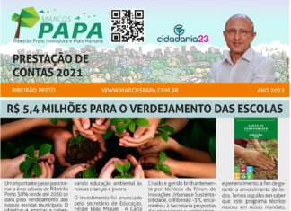 Papa apresenta Prestação de Contas 2021
