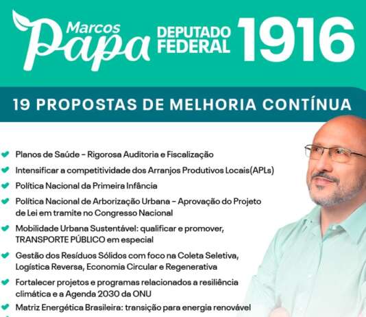 Federal 1916: Conheça 19 propostas de Papa