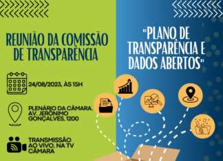 Comissão de Transparência debaterá Dados Abertos