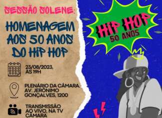 Papa propõe homenagem aos 50 anos do Hip Hop