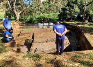 Parque das Artes: esgoto em lagoa vem do Jardim Canadá