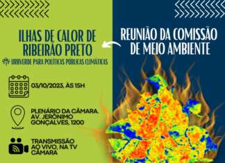 Reunião debaterá Urbverde para políticas públicas